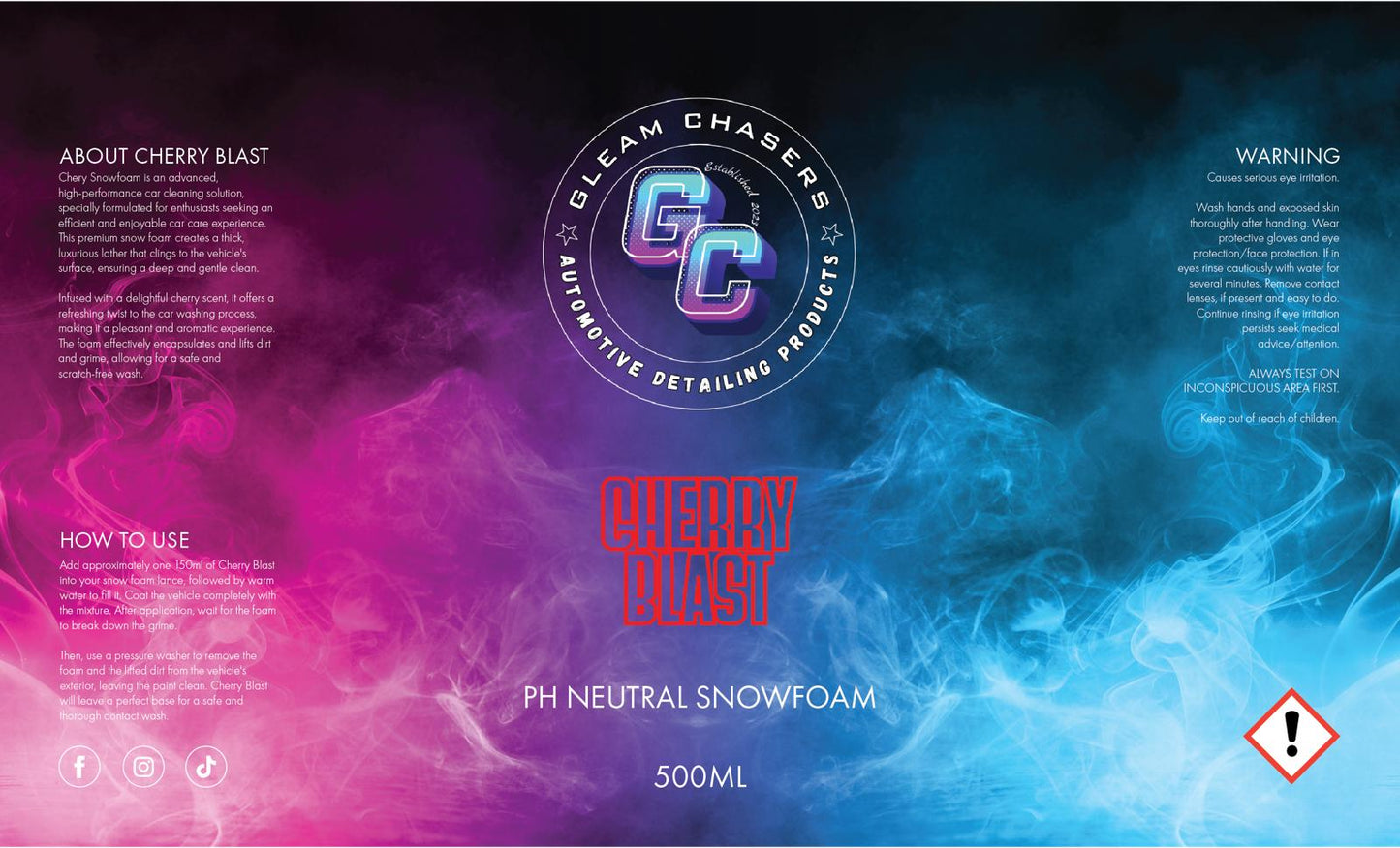 Cherry Blast Snow Foam